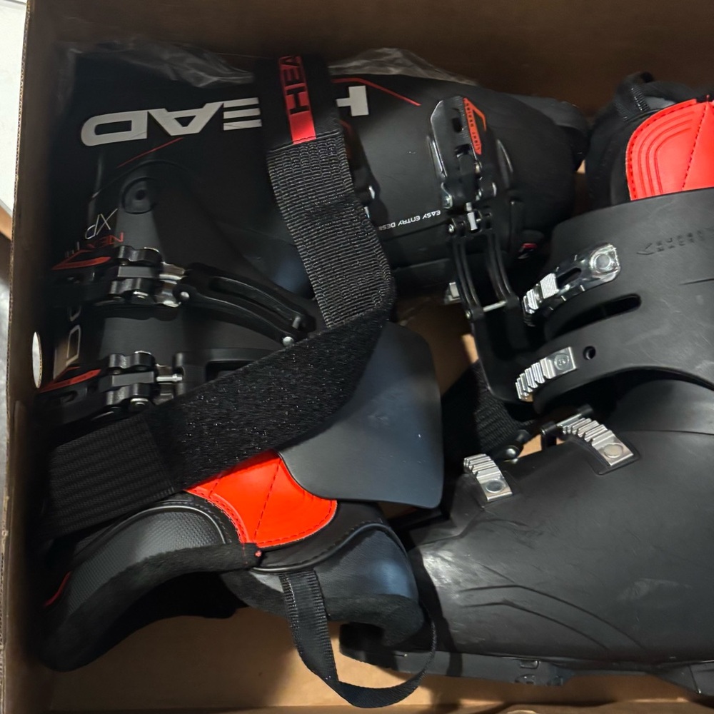 Head Next Edge XP Black and Red Ski Boots